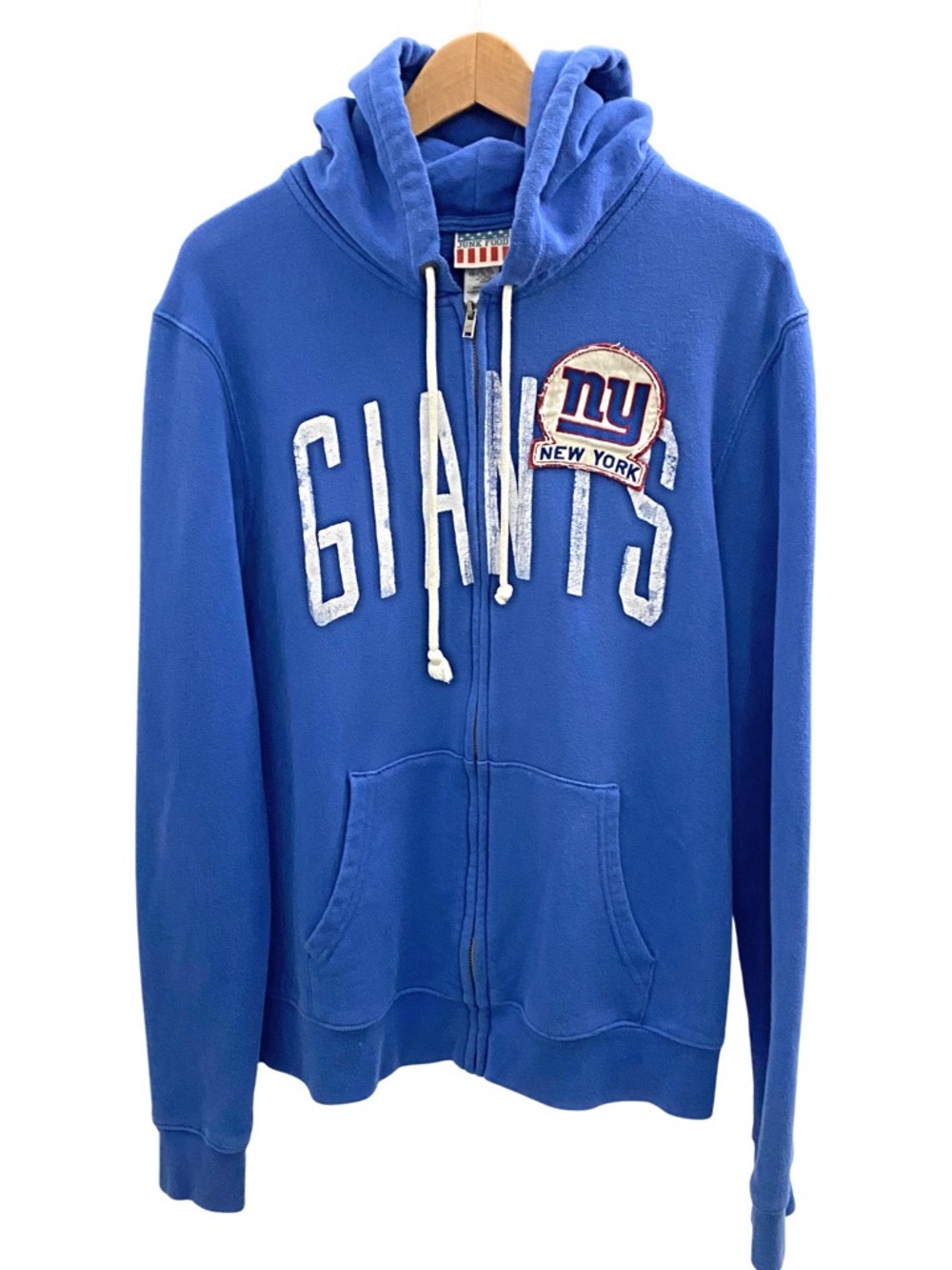 New York Giants Full-Zip Hoodie Size Large